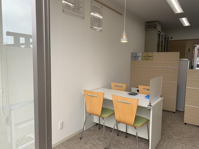 お打ち合わせスペースです。