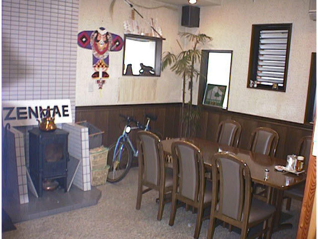 冬は実際に火を焚きます