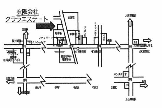 会社案内図　地図上をＷクリックで拡大します
