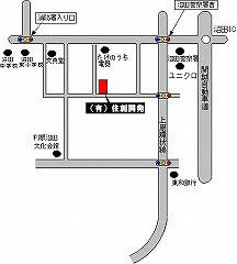 当社は大通りより少し奥に入ります。
