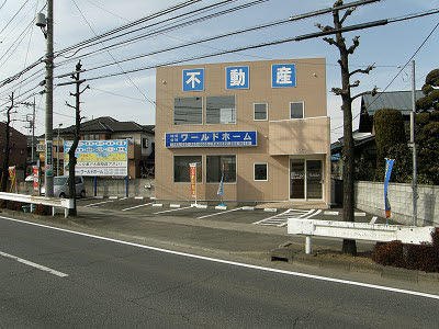 外観図　環状線沿いです。駐車スペース７台アリ　