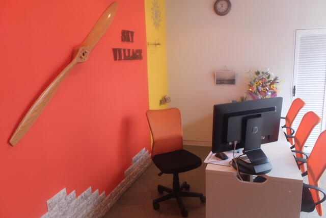 店内接客カウンター