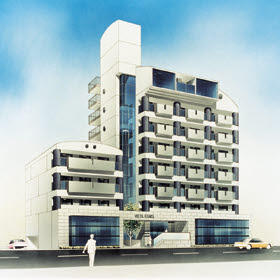 事務所外観竣工パース