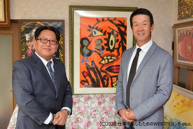 B=PLUS  WEB雑誌インタビューです。