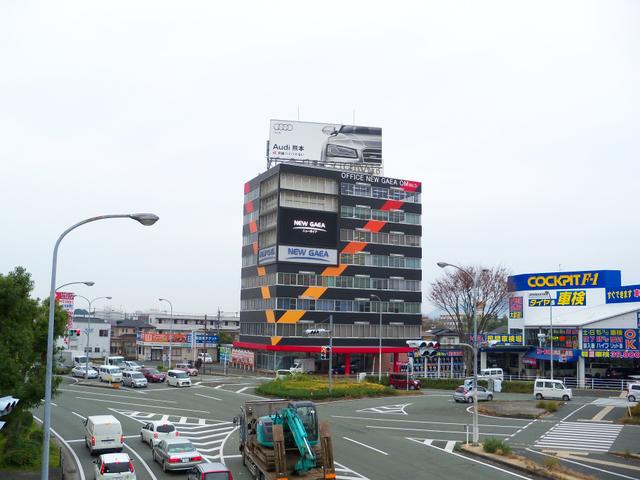 熊本支店は、北バイパス・東バイパス交差する東区新南部にあります