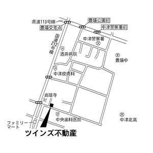 焼肉じゅうじゅう亭のすぐ近くです。