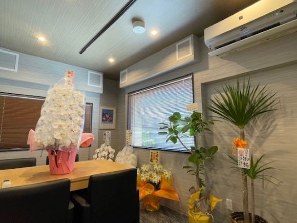 事務所の商談スペース